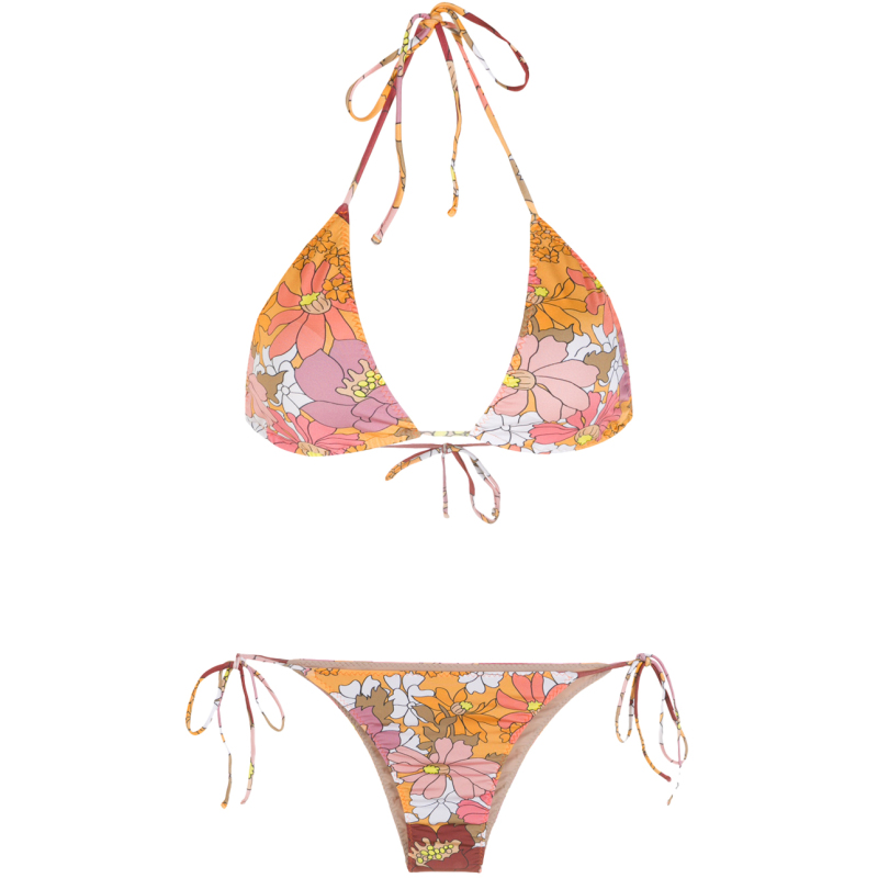 BIKINIS Aava Padded Triangel Bikini Orange